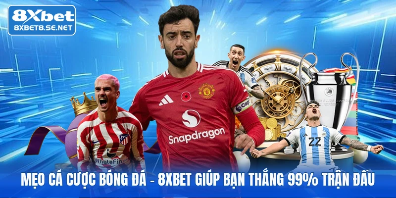 Mẹo Cá Cược Bóng Đá | 8xbet Giúp Bạn Thắng 99% Trận Đấu