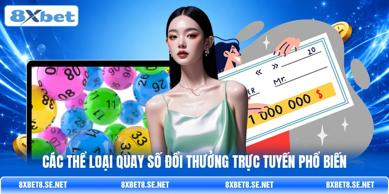 Các thể loại quay số đổi thưởng trực tuyến phổ biến