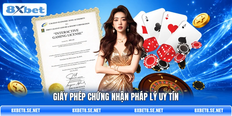 Giấy phép chứng nhận pháp lý uy tín